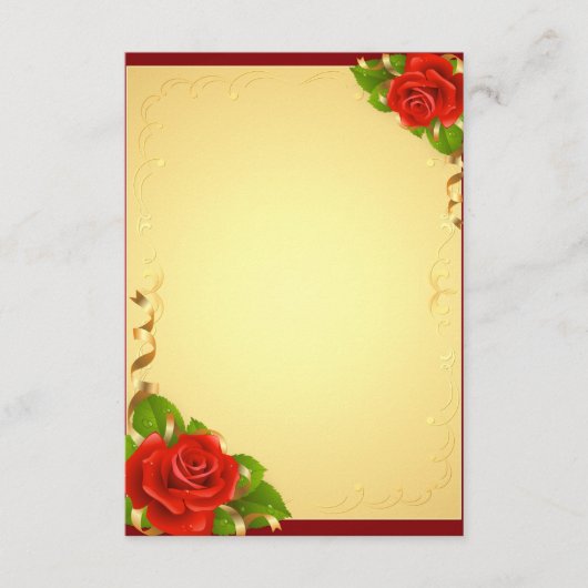 Benutzerdefinierte Rose (Vorderseite)