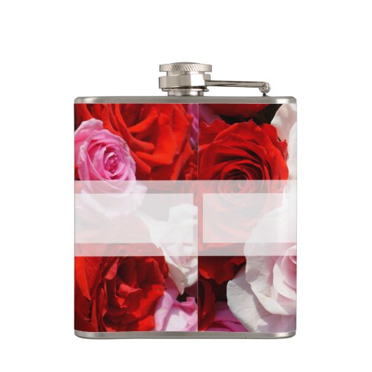 Benutzerdefinierte Rose-Hip-Flasche Flachmann (Rückseite)