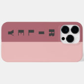 Benutzerdefinierte Rose mit zwei Farbblöcken Gold  Case-Mate iPhone Hülle (Rückseite (Horizontal))