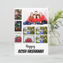 Benutzerdefinierte Rosh Hashanah 8-Foto-Collage