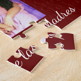 Benutzerdefinierte rote und Herz-Meldung | Muttert Puzzle