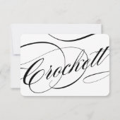 Benutzerdefinierte RSVP-Karten RSVP Karte (Rückseite)