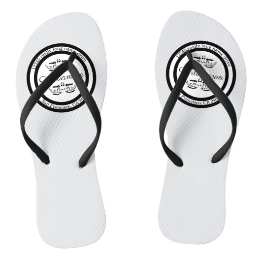 Benutzerdefinierte Rückgabe an Adressflaps Badesandalen (Fußbett)