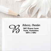 Benutzerdefinierte Rücksendeadresse für das Monogr (Insitu)