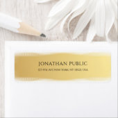 Benutzerdefinierte Rücksendeadresse für elegante G (Insitu)