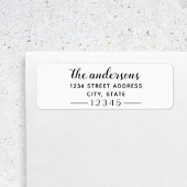 Benutzerdefinierte Rücksendeadresse für elegante S