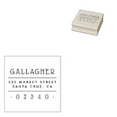 Benutzerdefinierte Rücksendeadresse für niedliche  Gummistempel (Stempel)