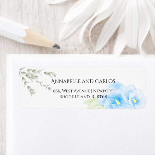 Benutzerdefinierte Rücksendeadresse für Wasserfarb (Insitu)