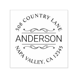 Benutzerdefinierte Rücksendeadresse Permastempel