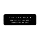 Benutzerdefinierte Rücksendeadressen-Aufkleber (Vorne)