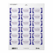 Benutzerdefinierte Rücksendeadressen-Aufkleber rüc Adressaufkleber (Vorne)