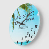 Benutzerdefinierte Ruhestandsregelung für große Uh Wanduhr (Winkel)