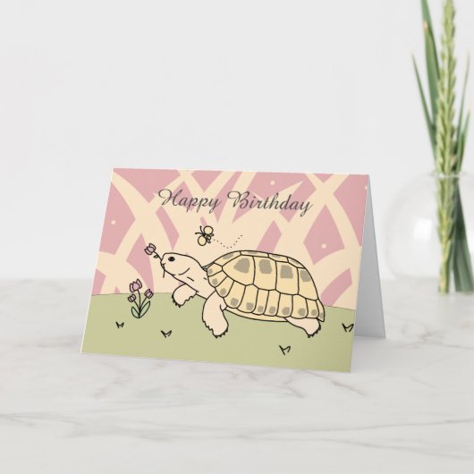Benutzerdefinierte russische Tortoise Card Karte (Vorderseite)