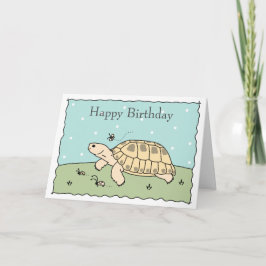 Benutzerdefinierte russische Tortoise Card Karte