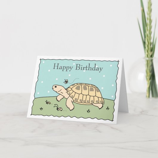 Benutzerdefinierte russische Tortoise Card Karte (Vorderseite)