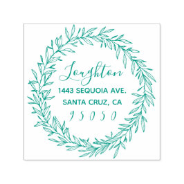 Benutzerdefinierte rustikale Schreibweise und Nied Permastempel