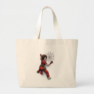 Benutzerdefinierte Sally O'Malley Spider-Man Super Jumbo Stoffbeutel