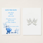 Benutzerdefinierte Save the Date-Karte austauschen (Vorne & Hinten)