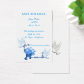 Benutzerdefinierte Save the Date-Karte austauschen (Schreibtisch)