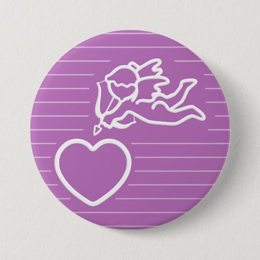 benutzerdefinierte Schaltfläche Cupid Strikes Button (Vorderseite)