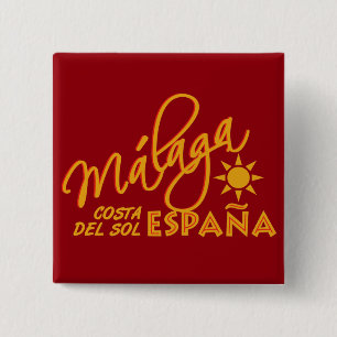benutzerdefinierte Schaltfläche Málaga España Button