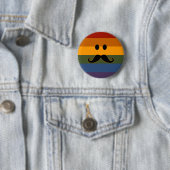 benutzerdefinierte Schaltfläche Mustache Pride Button (Beispiel)