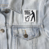 benutzerdefinierte Schaltfläche "Trash Stache" Button (Beispiel)