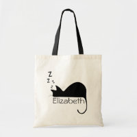 Benutzerdefinierte Schlafkatzen-Silhouette