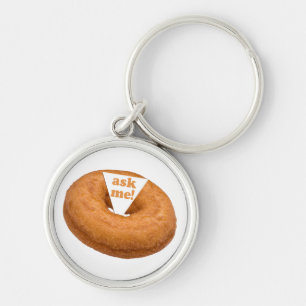 benutzerdefinierte Schlüsselkette Donut Spaß Schlüsselanhänger