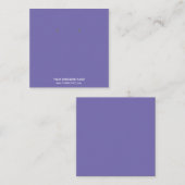 Benutzerdefinierte Schmuckkarton-Ohrring-Display-K Quadratische Visitenkarte (Vorne/Hinten)