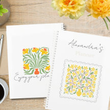 Benutzerdefinierte schöne Blumen-Schriftart Gelb w