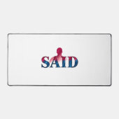 Benutzerdefinierte Schreibtischmatte (Vorderseite)