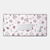 Benutzerdefinierte Schreibtischmatte (Tastatur & Maus)