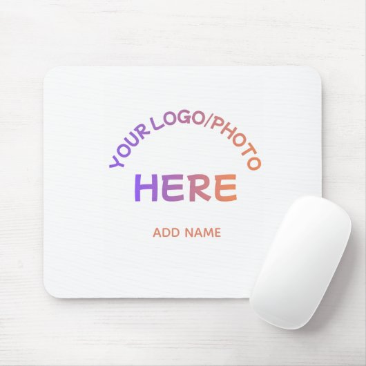 Benutzerdefinierte Schullogo-Text-Schreibtischmaus Mousepad (Mit Mouse)