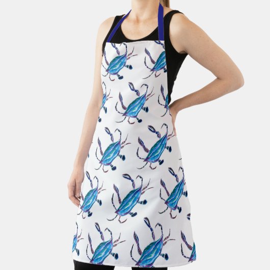 Benutzerdefinierte Schürze mit Original Blue Crab  (InSitu)