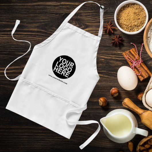 Benutzerdefinierte Schürze Uniform mit Werbung für