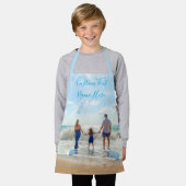 Benutzerdefinierte Schürze von Foto-Textnamen mit  (Getragen)