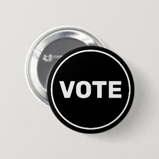 Benutzerdefinierte schwarz-weiße Textabstimmung Button