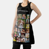 Benutzerdefinierte schwarze 21-Foto-Grid-Schürze m Schürze (InSitu)