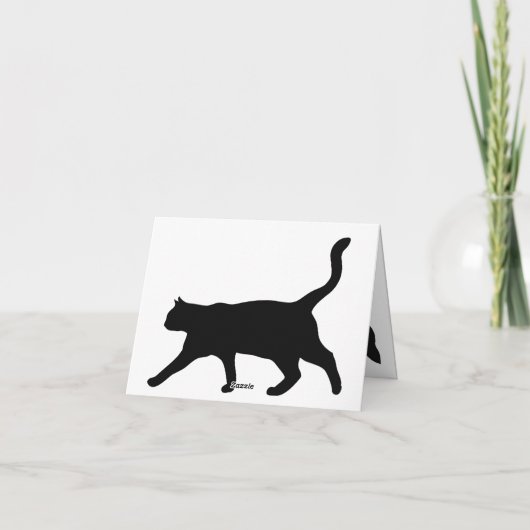 Benutzerdefinierte schwarze Karte (Rückseite)