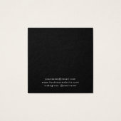 Benutzerdefinierte schwarze Platinenkarte für das  (Rückseite)