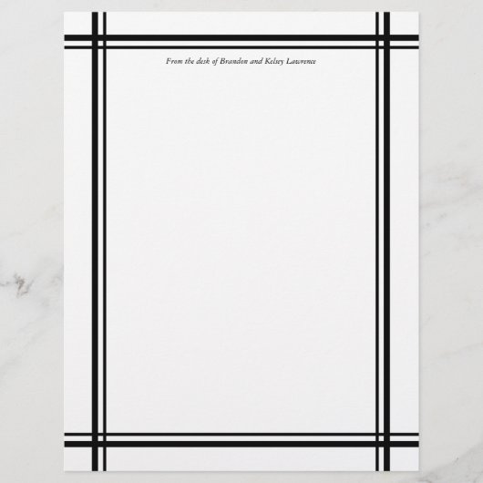 Benutzerdefinierte schwarze Schreibweise mit/ Unte (Vorderseite)