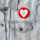 Benutzerdefinierte Scribbleprint Herzgrenze ... - Button (Beispiel)