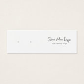 Benutzerdefinierte Scroll Mini-Postversandkarte (Vorderseite)