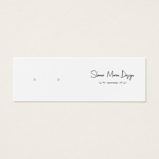 Benutzerdefinierte Scroll Mini-Postversandkarte (Vorderseite)