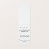 Benutzerdefinierte Scroll-selbst Stehende Ohrring- Visitenkarten (Innenseite Aufgefaltet)