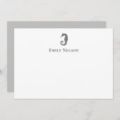 Benutzerdefinierte Seepferd-Note-Karte Mitteilungskarte (Vorne/Hinten)