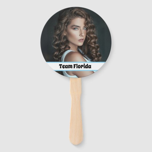 Benutzerdefinierte Seitenlüfter - Doppelseitige 10 Fächer (Vorderseite)