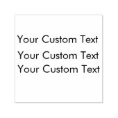 Benutzerdefinierte selbstfarbige Briefmarke - bis  Permastempel (Design)