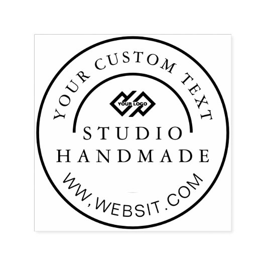 Benutzerdefinierte selbstfarbige Briefmarke Permastempel (Design)